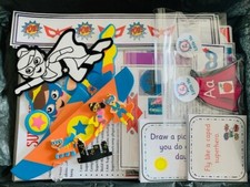 Superheroes home learning resources pack, Early Years Craft and activity box 