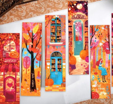 Autumn Vibes Bookmarks Book