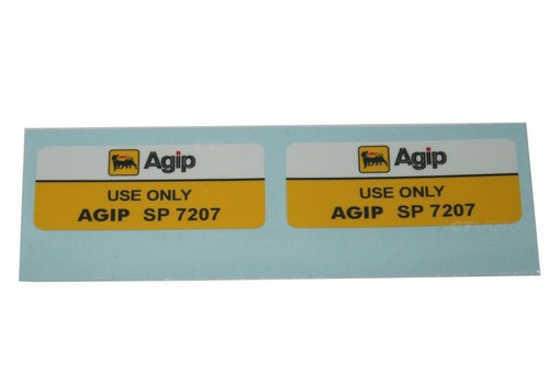 Agip use only sp7207 engine - agip,