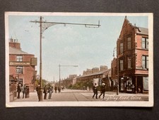 Keighley Road Colne Pendle Lancashire Vintage Postcard J25