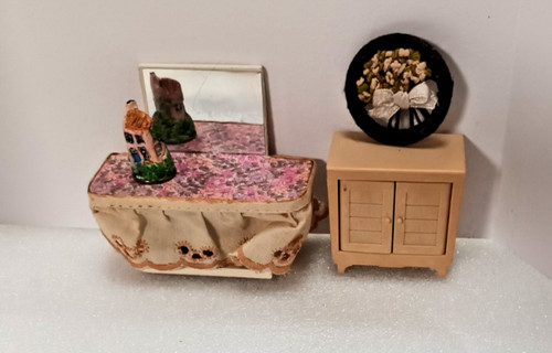 Doll house vintage dol - doll, toi