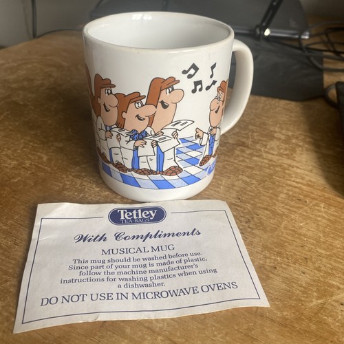 Vintage musical tetley tea - vintage,