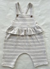 Beige Dungarees Next Play suit