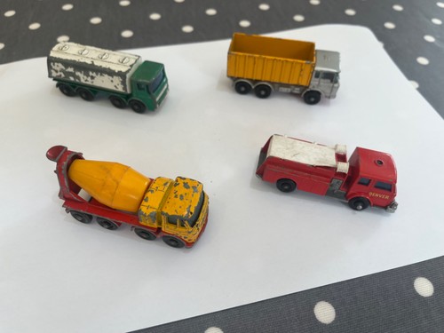 Vintage matchbox lesney - 4x,
