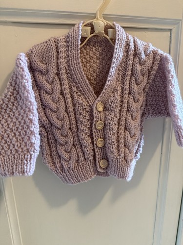 Brand new hand knitted mink - hand,