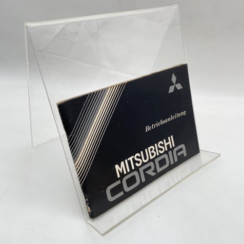 Mitsubishi cordia operating - cordia,