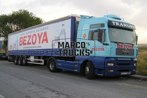 Truck photo man - truck, tarpaulin