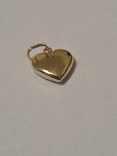 9ct Yellow Gold Heart Charm