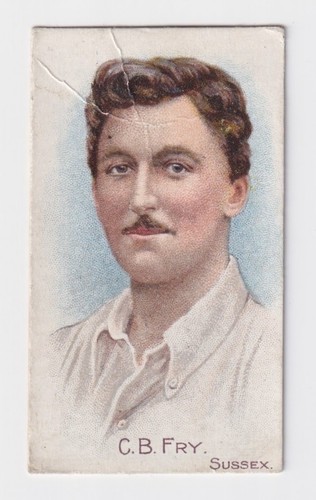 Cigarette card cricketers - cigarette,