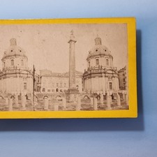 Rome Stereoview 3D C1870 Real