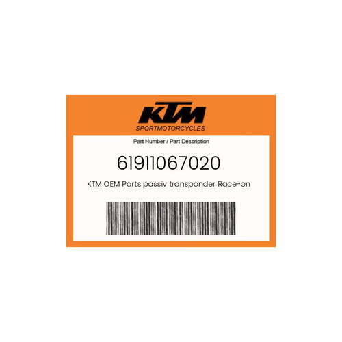 Ktm genuine passiv - ktm,