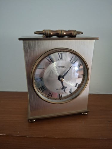 Vintage metamec brass quartz - vintage,