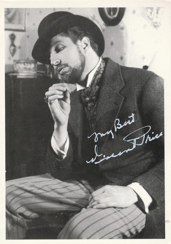 Vincent price signed - vincent, photo