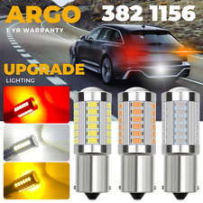 382 P21w Ba15s Led Car Reverse White 1156 Indicator Fog Brake Light Bulbs 12v
