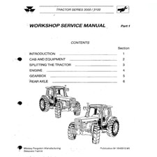 Workshop Manual for Massey