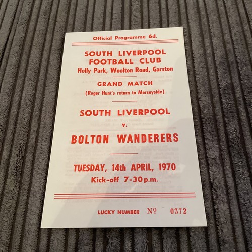 1970 south liverpool bolton - south,