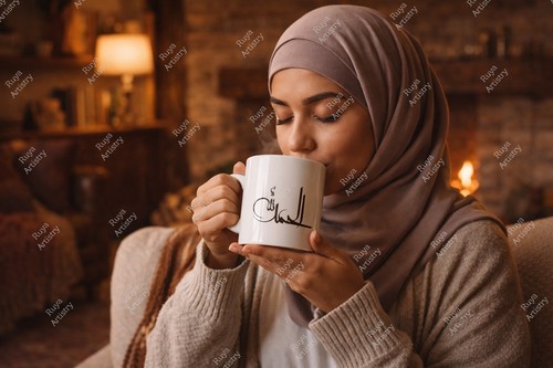 Islamic mug alhamdulillah - islamic,