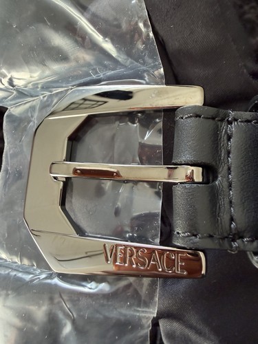 Versace leather belt - belt, men’s
