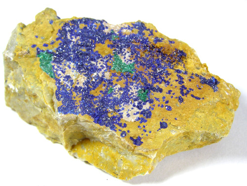 Natural specimen azurite - natural,