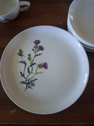 Vintage french saxon thistle - saxon,