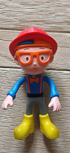 Blippi fireman bendable - blippi, 5"