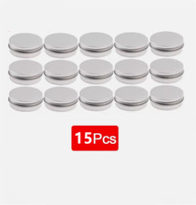 1-15x Small Mini Round Tin Can