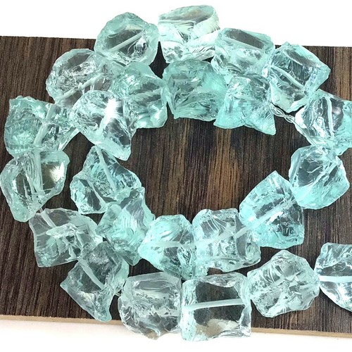 Aqua blue crystal quartz large - aqua,