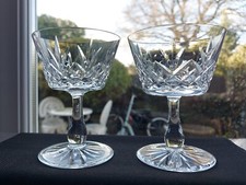 Pair of Edinburgh Crystal Oban