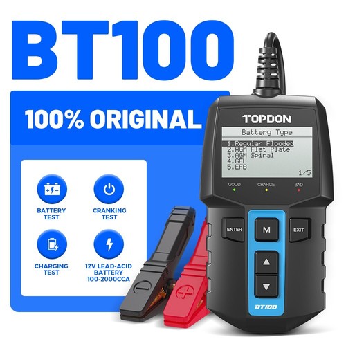 2025topdon bt100 car - bt100, battery