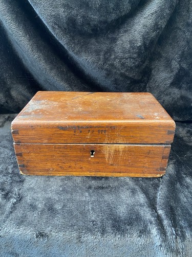 Vintage wooden writing box - vintage,