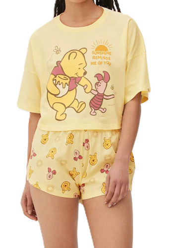 Ladies pyjamas disney pooh - ladies,