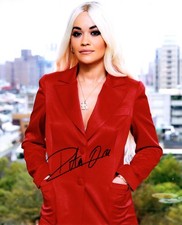 Signed Photo of Rita Ora 10"x8" with Certificate of Authenticity