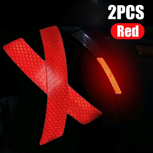 Reflective strip red car - reflective,