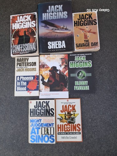 Jack higgins book bundle - jack,