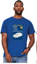 2025 BTCC Haynes Style T-shirt Ford Focus Sutton, Cammish, Rowbottom, Osbourne