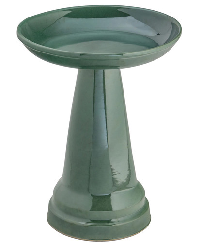 Ceramic bird bath handcrafted - ceramic,