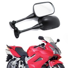 Pair Motorcycle Side Mirrors For HONDA VFR800 V-TEC 2002-2008 CBR600RR 2003-2019