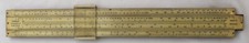 Vintage UNIQUE UNIVERSAL II SLIDE RULE Made In England RULER