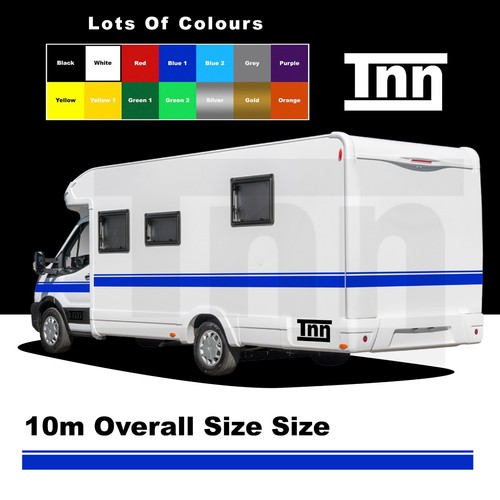 10m motorhome vinyl stripes - motorhome,