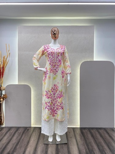 Stitched sharara palazzo - sharara,
