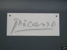 GENUINE CITROEN PICASSO SILVER WING BADGE 866537