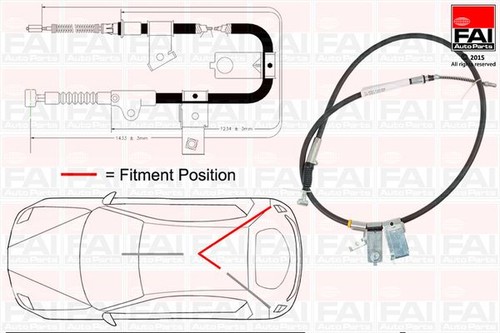 Fai fbc0109 parking brake - fai,