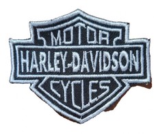 Harley davidson iron patch - davidson, on-
