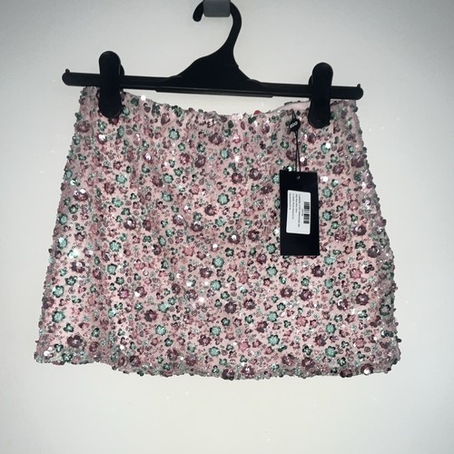 Ego floral sequin skirt - sequin,