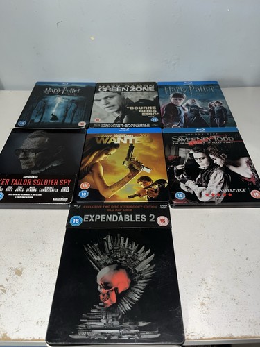 Blue ray steelbooks - blue,