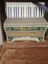 Hohner Verdi 1960's Accordion Celtic Green