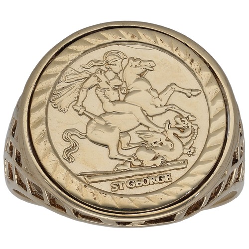 9ct gold ring - 9ct, 3.61g