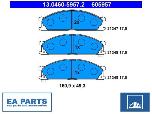 Brake pad set - disc,