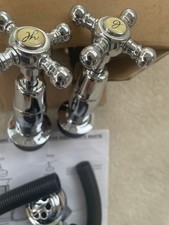 Set of 4 Vintage Style Chrome