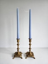 2x Brass Candelabras